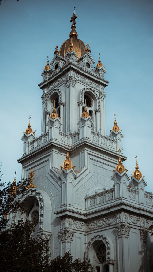 Free Beautiful Neo-Byzantine architecture of St. Stephen Church in Istanbul, Turkey. Stock Photo