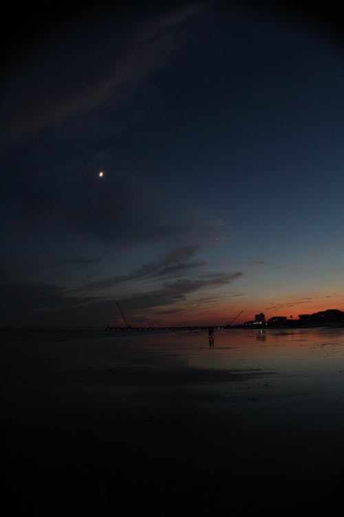 天際線, 彎月, 愚蠢的海灘 的 免費圖庫相片