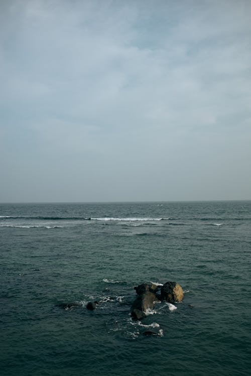 Foto d'estoc gratuïta de , horitzó, mar