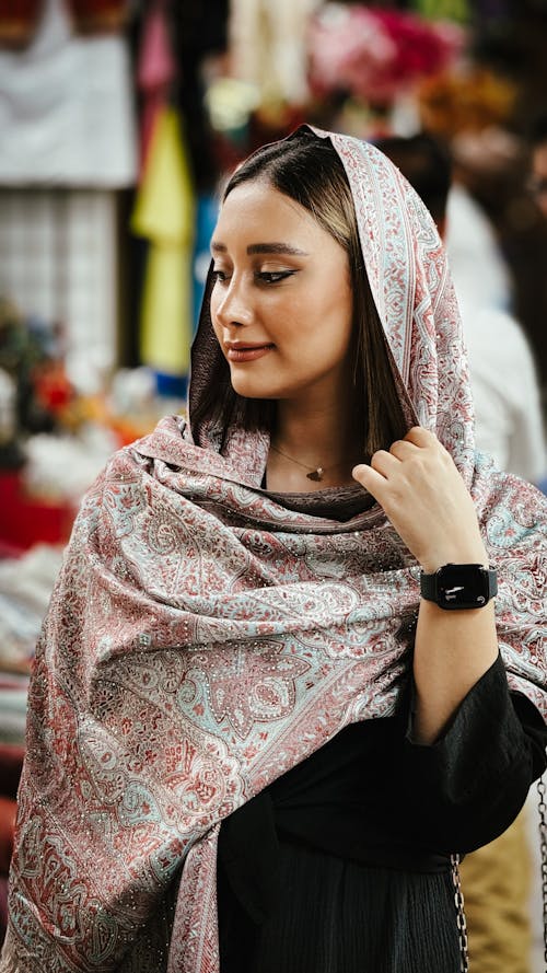 A beautiful Iranian girl in Oman with hijab 