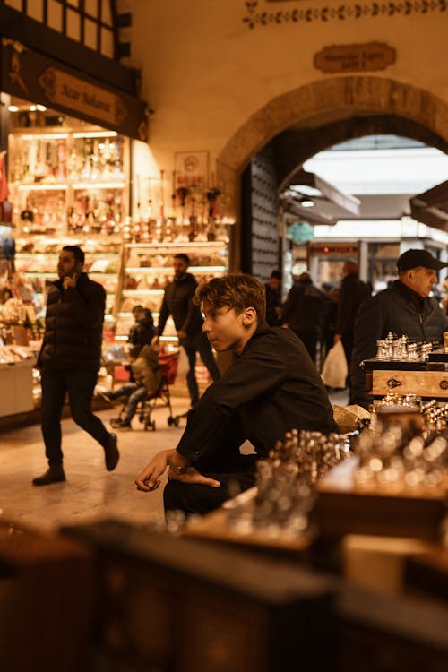 People Shopping in a Store 