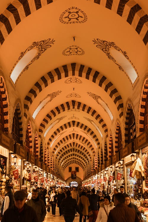 The Spice Bazaar in Istanbul, Turkey