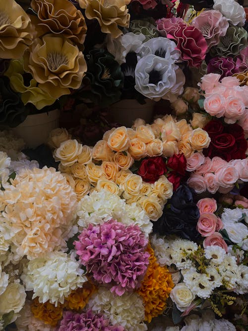 Fotobanka s bezplatnými fotkami na tému farebný, kvety, kytice