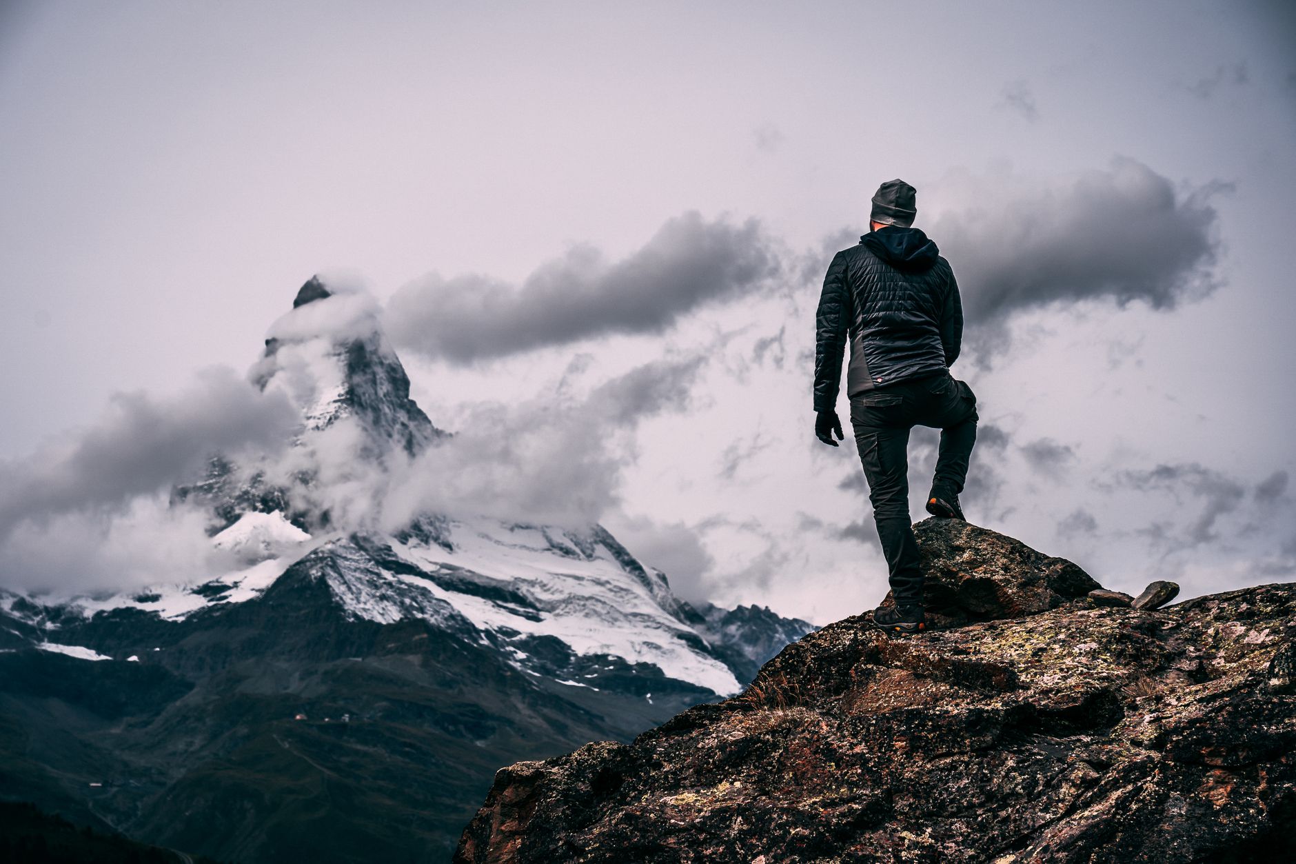 The last push to the summit