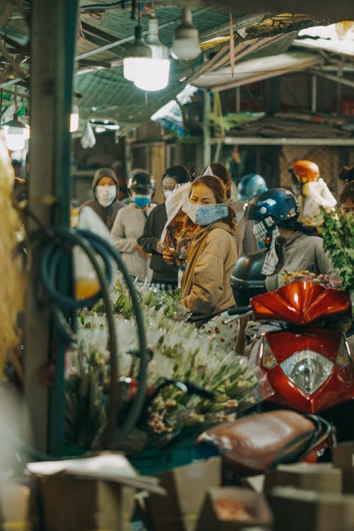 Ilmainen kuvapankkikuva tunnisteilla aasialaiset naiset, basaari, kukat