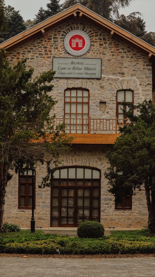 Front of the Beykoz Glass and Crystal Museum