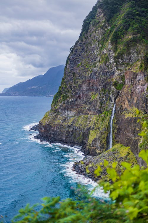 View of a Madeira Waterfall