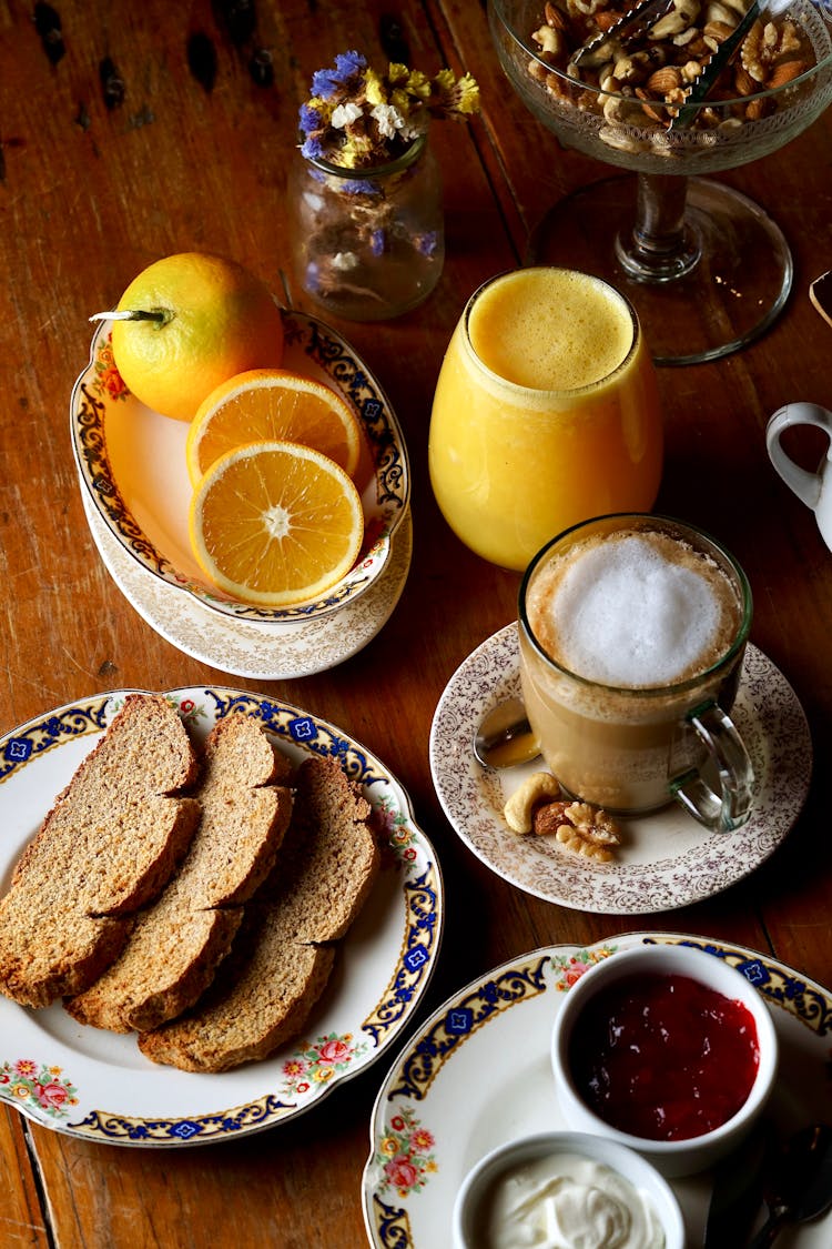 Breakfast On A Table