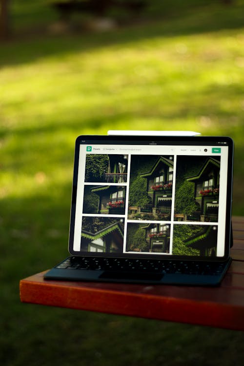 Gratis lagerfoto af bærbar computer, bord, enhed