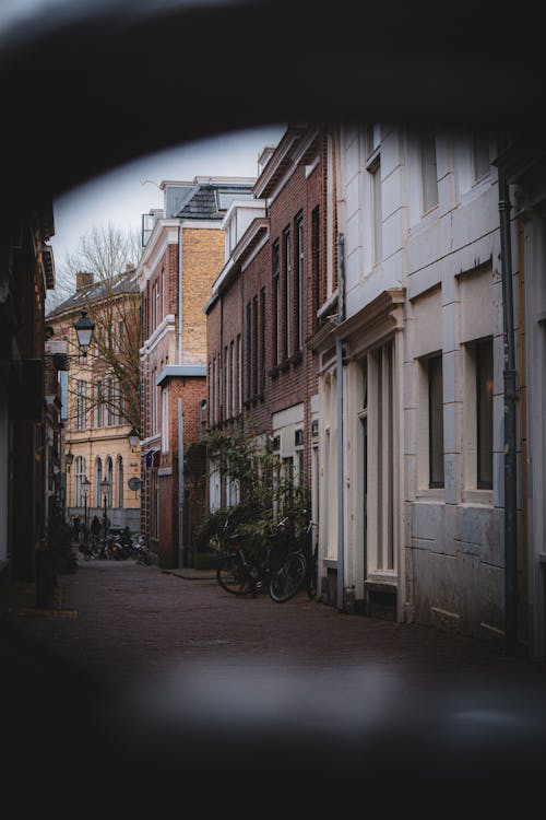 Narrow Street in Town