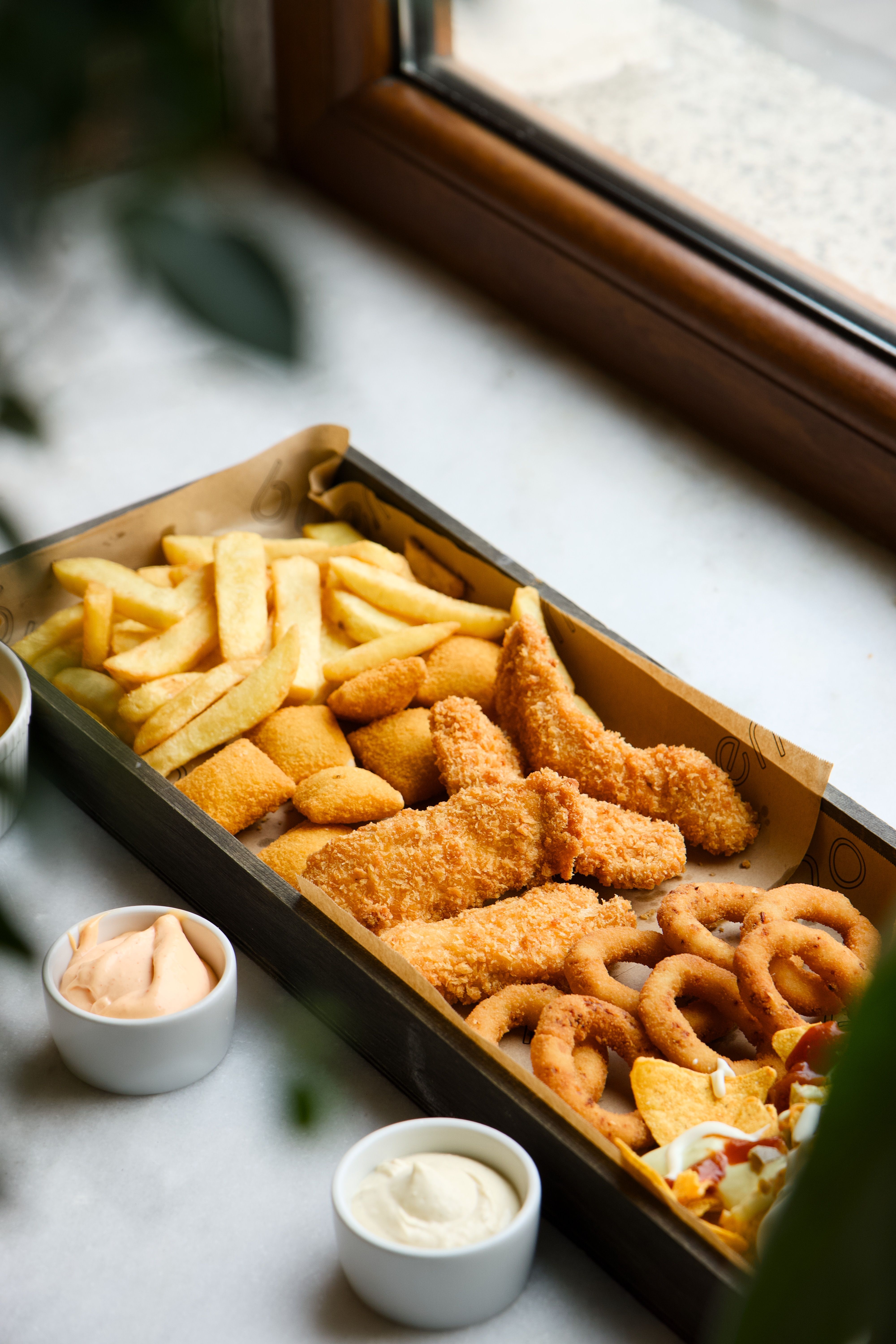 Calabresa com Fritas