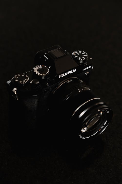 Kostenloses Stock Foto zu fujifilm, kamera, marke
