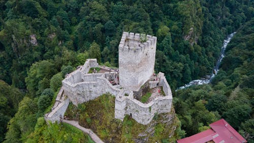 Rize Fortress on Hilltop