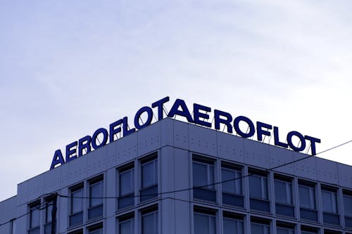 Kostenloses Stock Foto zu aeroflot, airline, architecture