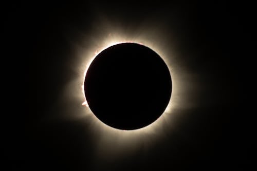 Foto profissional grátis de astronomia, céu preto, eclipse