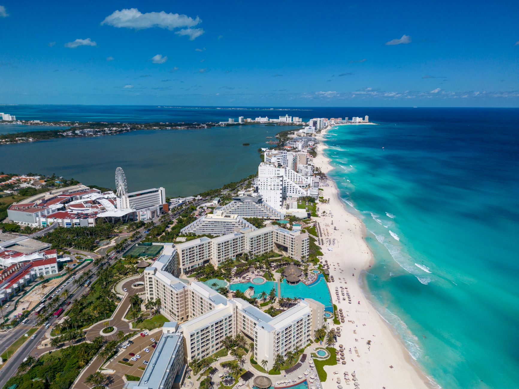 Non-stop return flights from Frankfurt to Cancun from €537