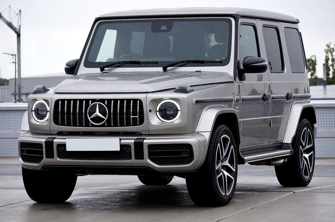 Ảnh lưu trữ miễn phí về 4 x 4, màu xám, Mercedes