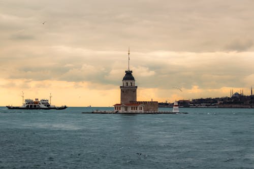 Immagine gratuita di bosphorus, cielo, crepuscolo