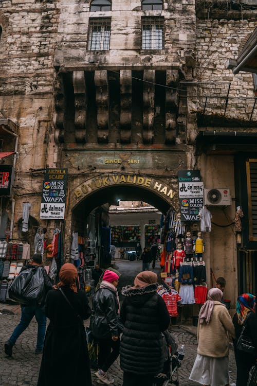 Foto stok gratis buyuk valid han, eksterior bangunan, Istanbul