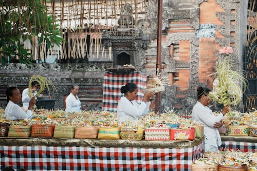 Immagine gratuita di cerimonia, cestini, cibo