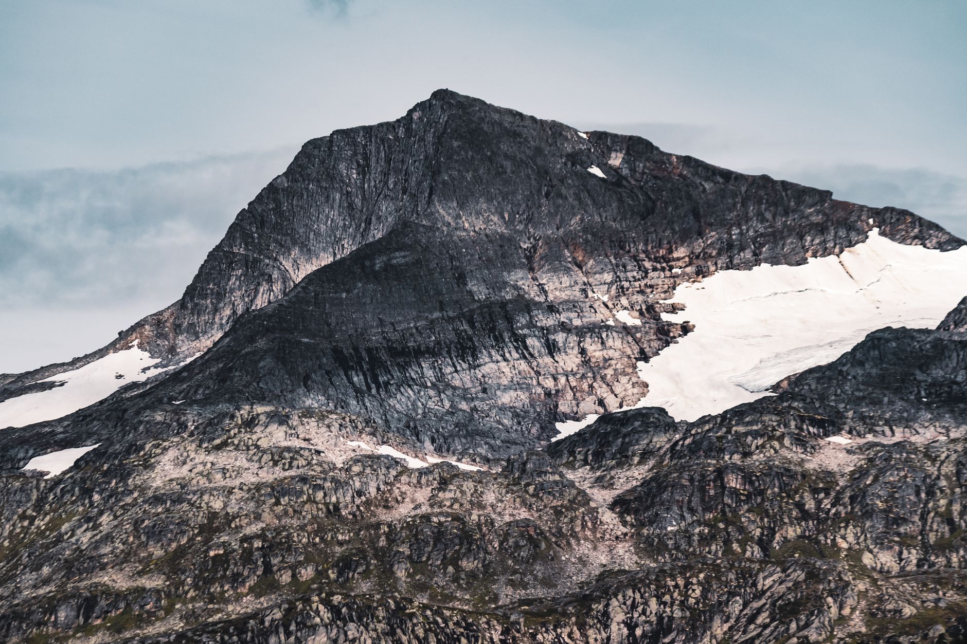 The last push to the summit