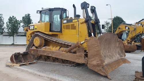 Free stock photo of caterpillar, construction and public works, construction machinery