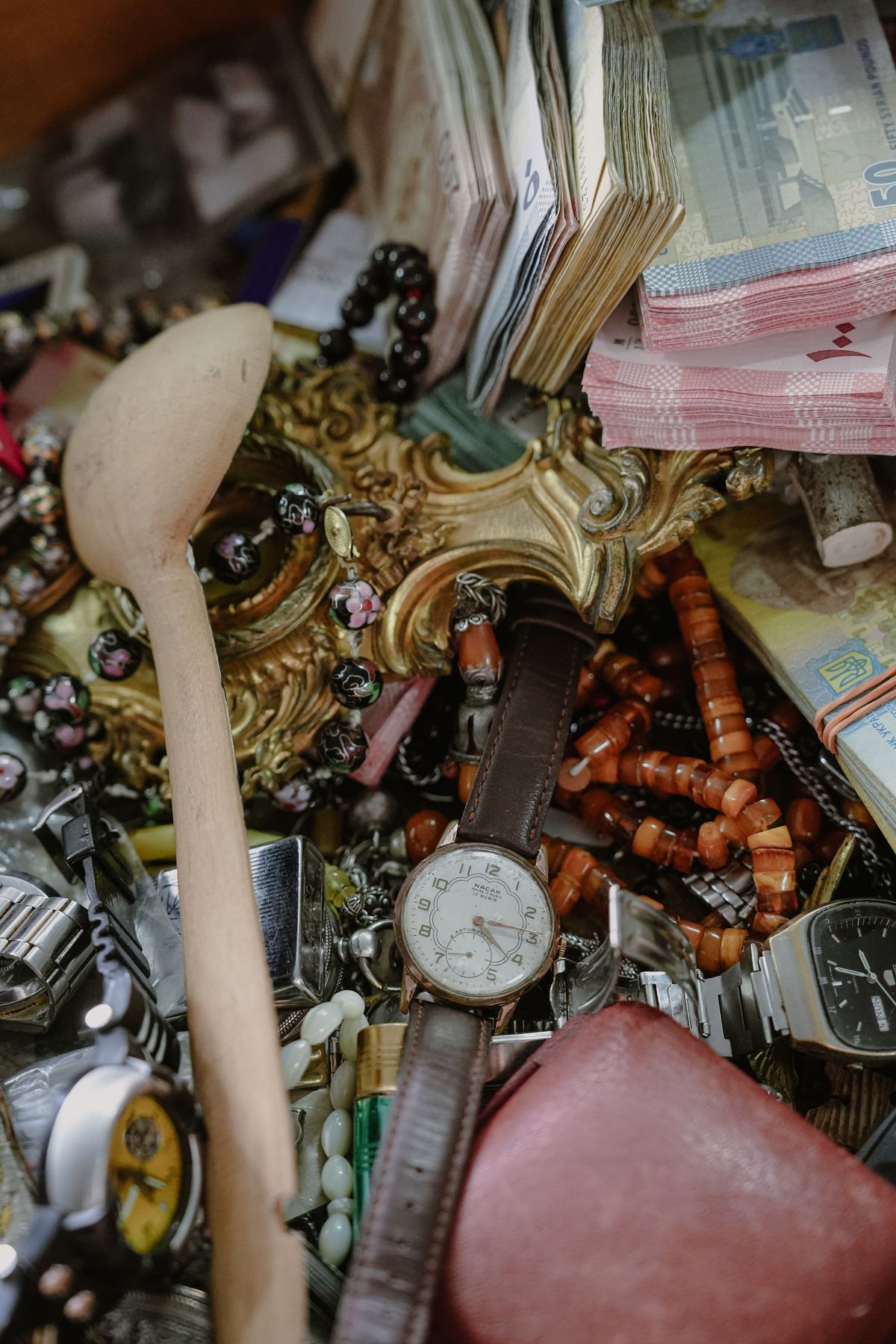 Antique jewelry, watches and collectibles