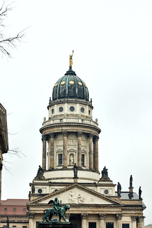 Tower of French Cathedral in Berlin