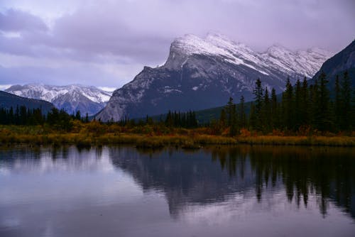 Immagine gratuita di catena montuosa, lago, montagne