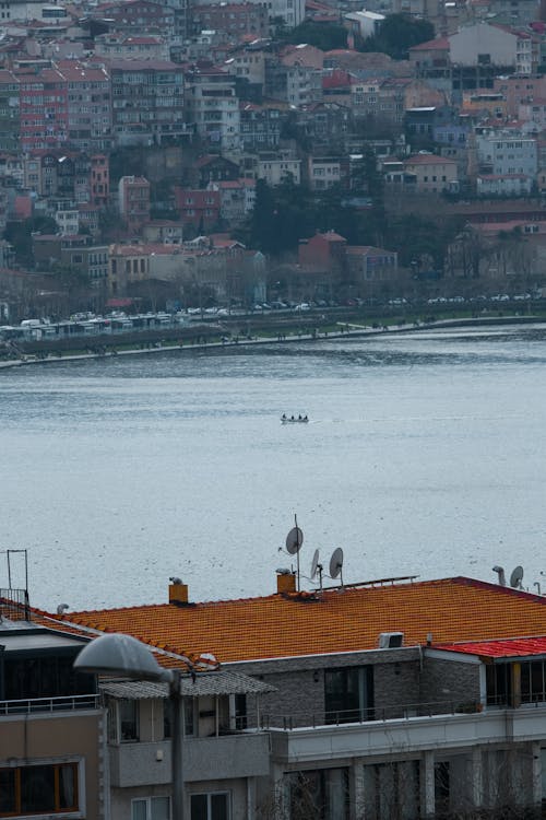 Boat on Bosporus in Istanbul