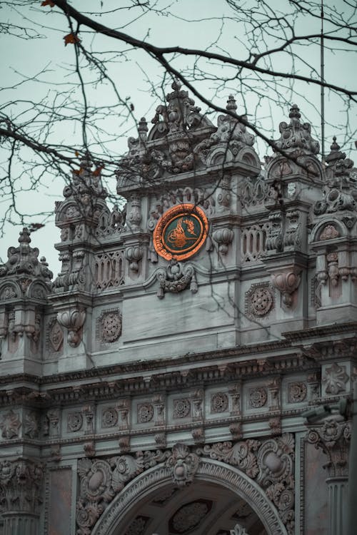 A clock on the side of a building