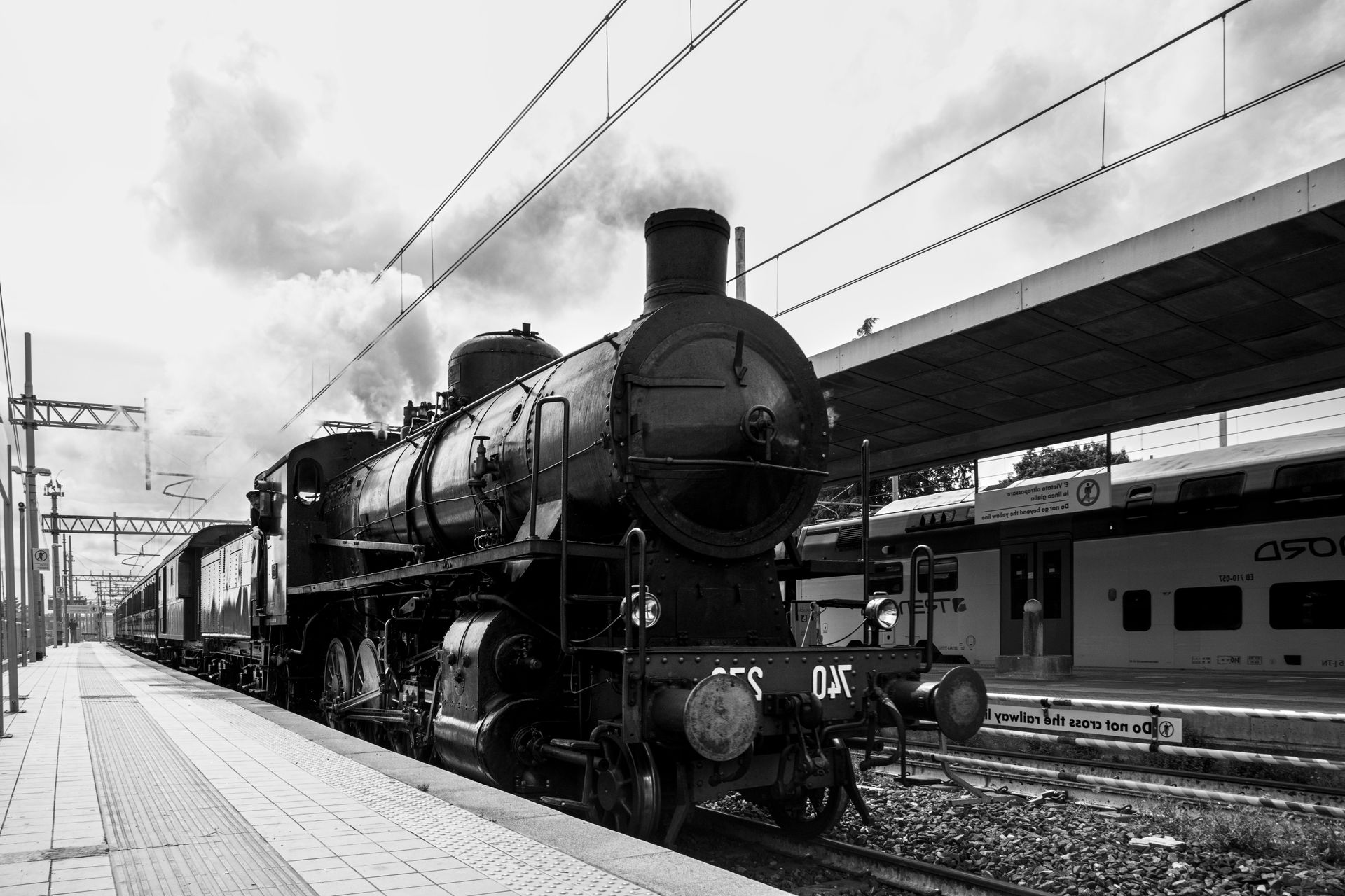 Vintage Steam Locomotive