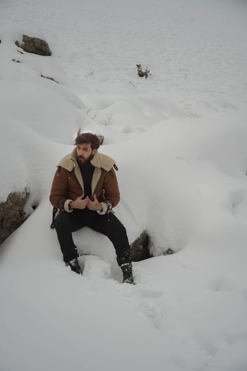 감기, 겨울, 남자의 무료 스톡 사진