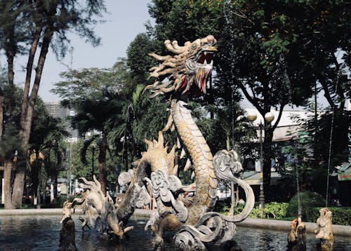 Безкоштовне стокове фото на тему «ho chi minh city, В’єтнам, Дракон»