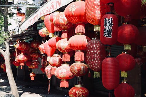 คลังภาพถ่ายฟรี ของ ความอุดมสมบูรณ์, ชาวจีน, สีแดง