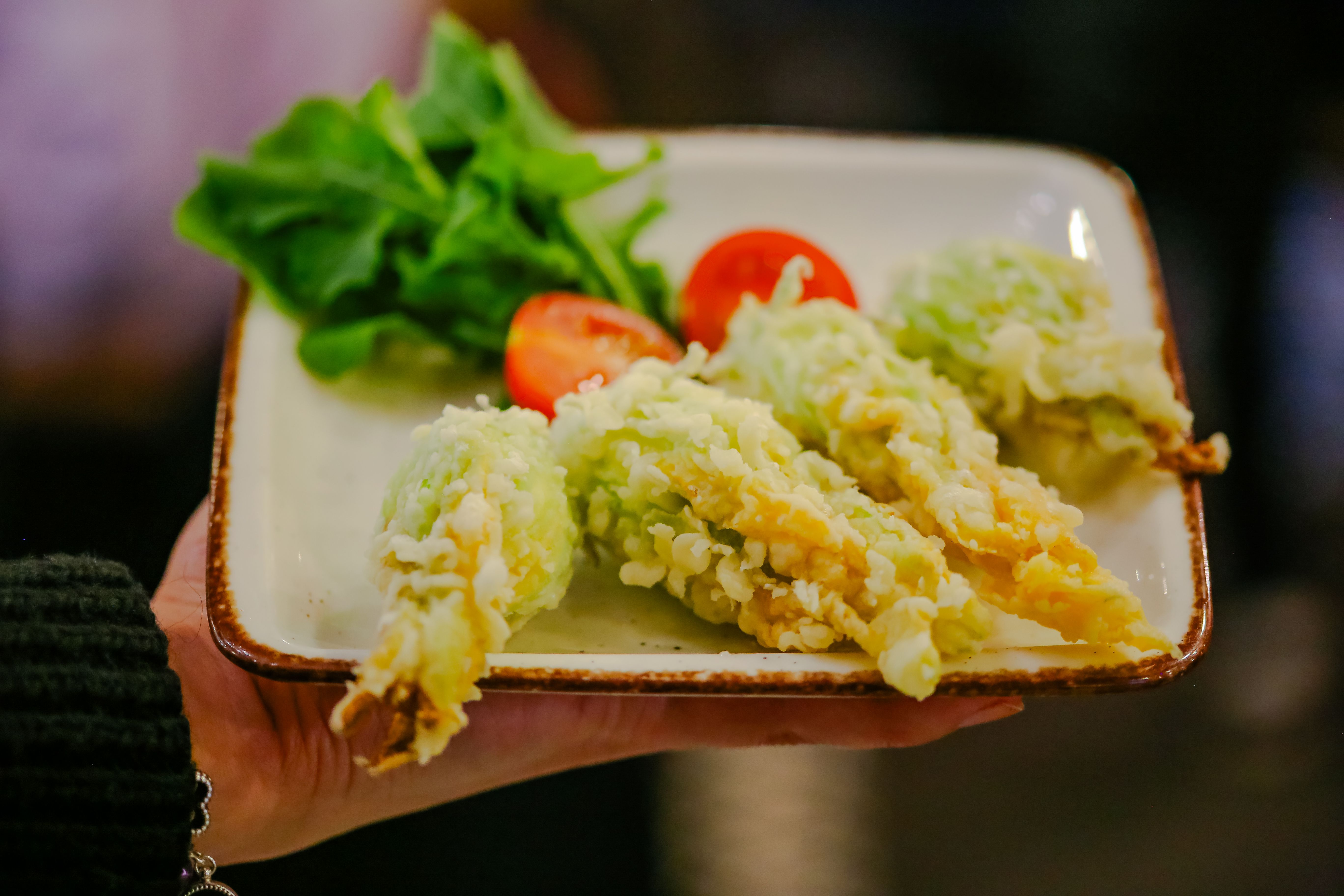 White-Wine Tempura with Lemon Butter