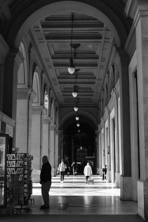 Arcade by the City Square of Florence