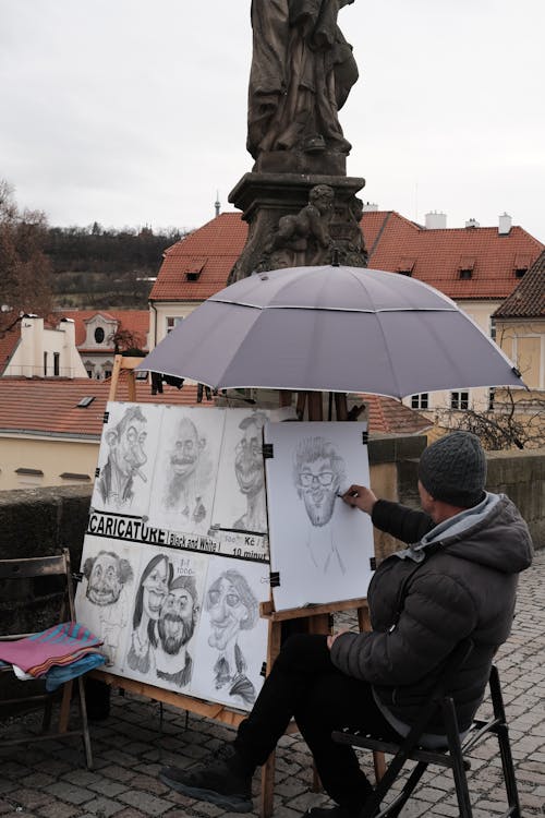 Fotobanka s bezplatnými fotkami na tému chodník, chodníky, dáždnik