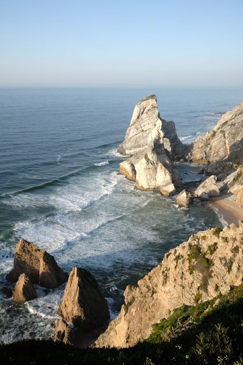 Rocks on Seashore 