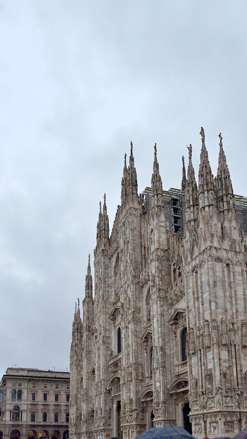 Ilmainen kuvapankkikuva tunnisteilla duomo di milano, goottilainen arkkitehtuuri, Italia