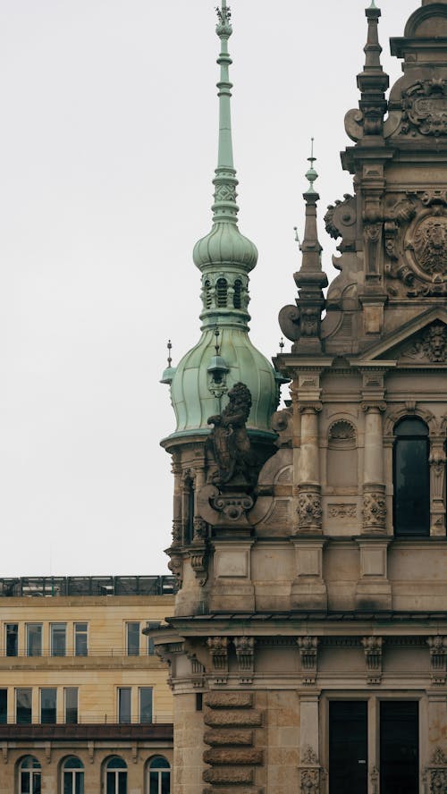 Безкоштовне стокове фото на тему «вертикальні постріл, Гамбург, мерія»