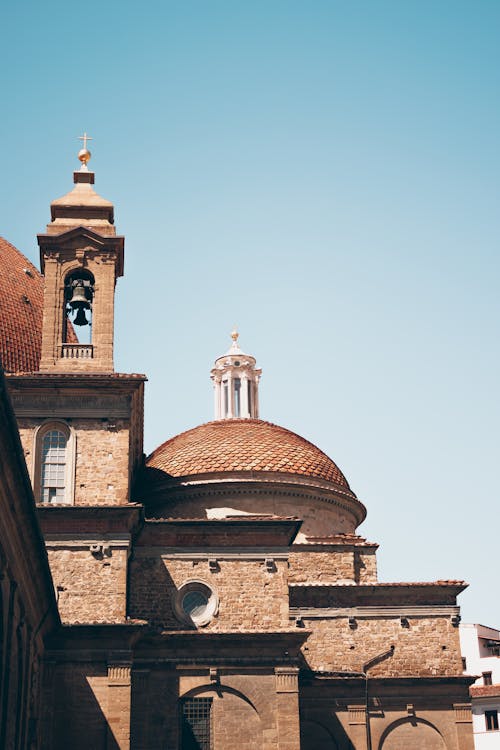 Бесплатное стоковое фото с michelangelo, базилика сан-лоренцо, башня с колоколом