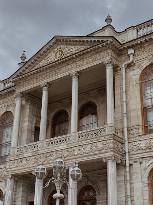 Kostnadsfri bild av barock arkitektur, dolmabahçe palats, Fasad