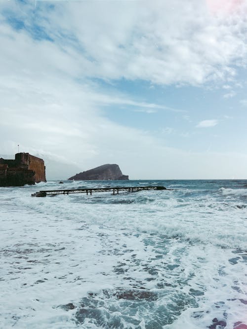 Základová fotografie zdarma na téma cákání, mávání, moře