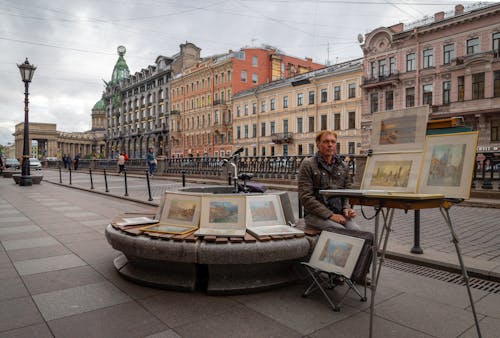 Δωρεάν στοκ φωτογραφιών με αγία πετρούπολη, άνδρας, αστικός