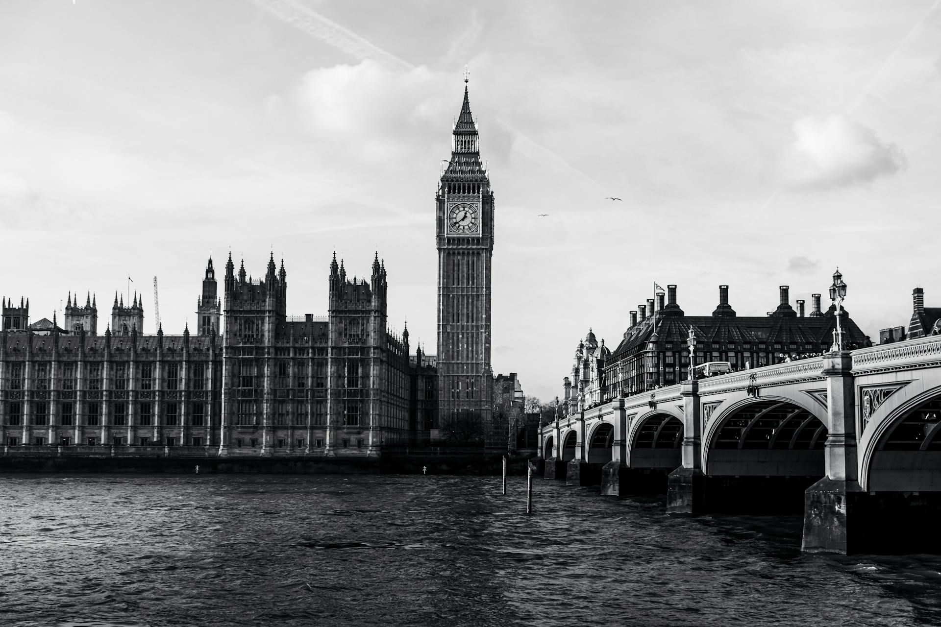 Big Ben och Westminsterbron