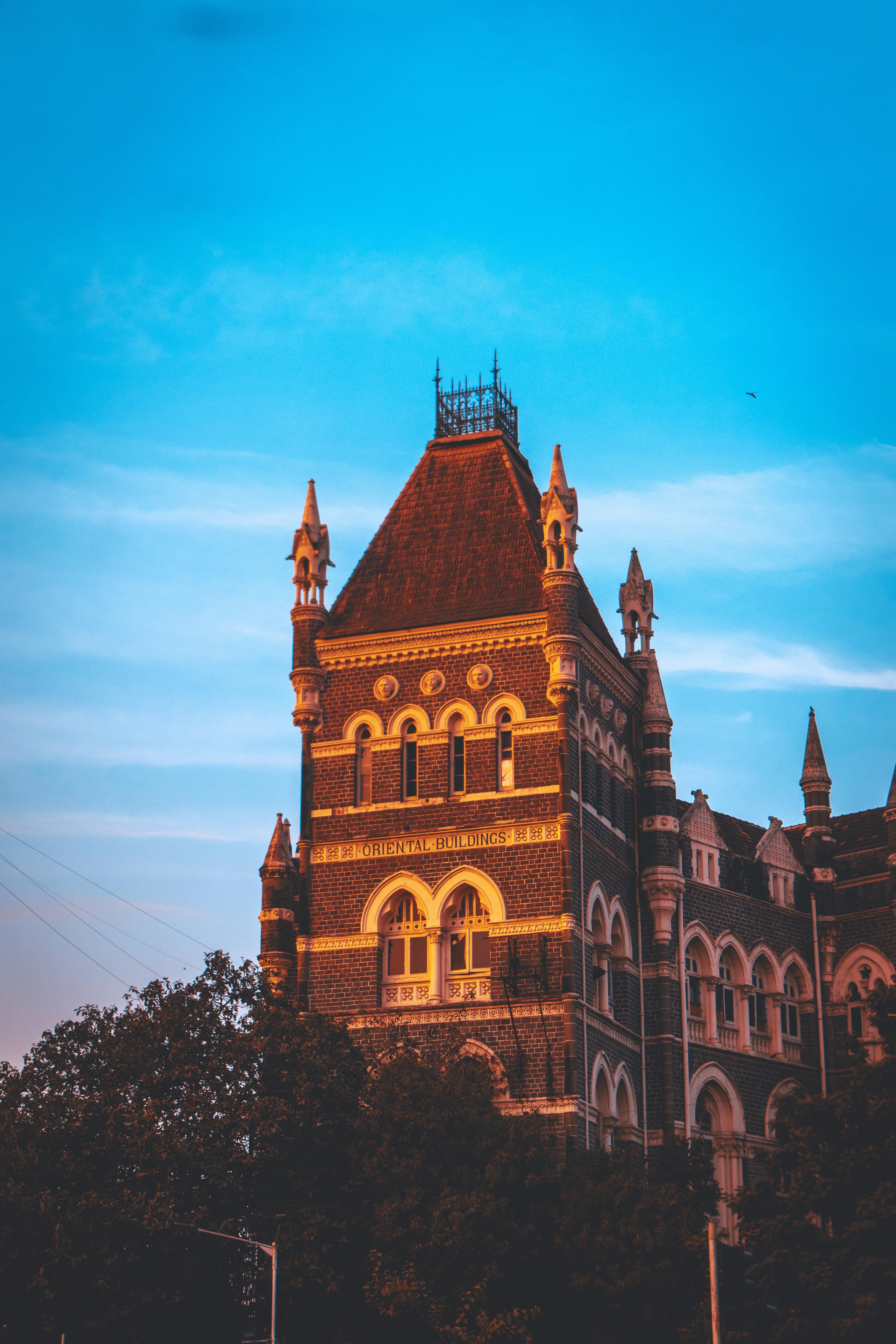 Oriental Building at Sunset · Free Stock Photo