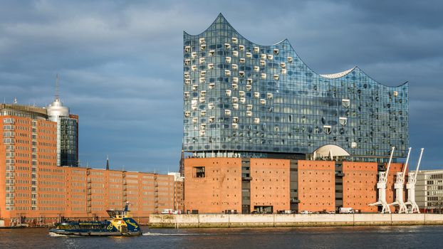 Elbphilharmonie with a concert — Hamburg
