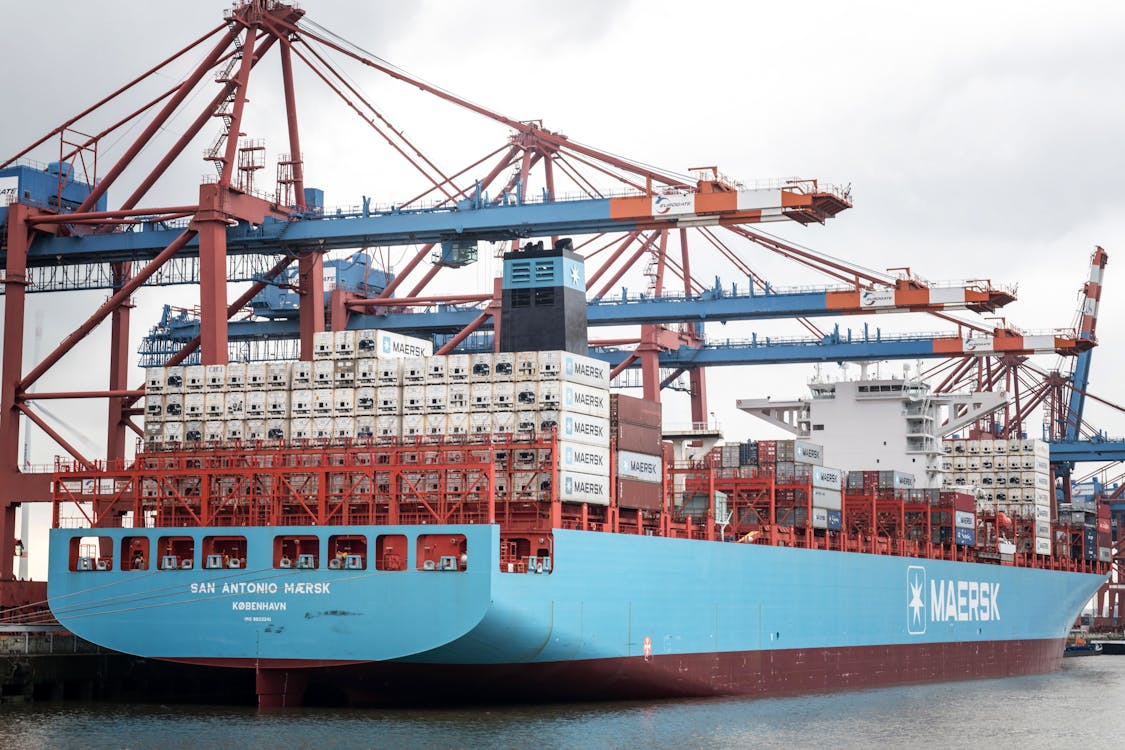 Δωρεάν στοκ φωτογραφιών με logistics, maersk, βιομηχανία