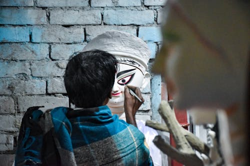 Foto profissional grátis de papel de parede, saraswati puja